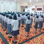 Upacara penutupan seleksi calon Paskibraka Kota Manado tahun 2024.